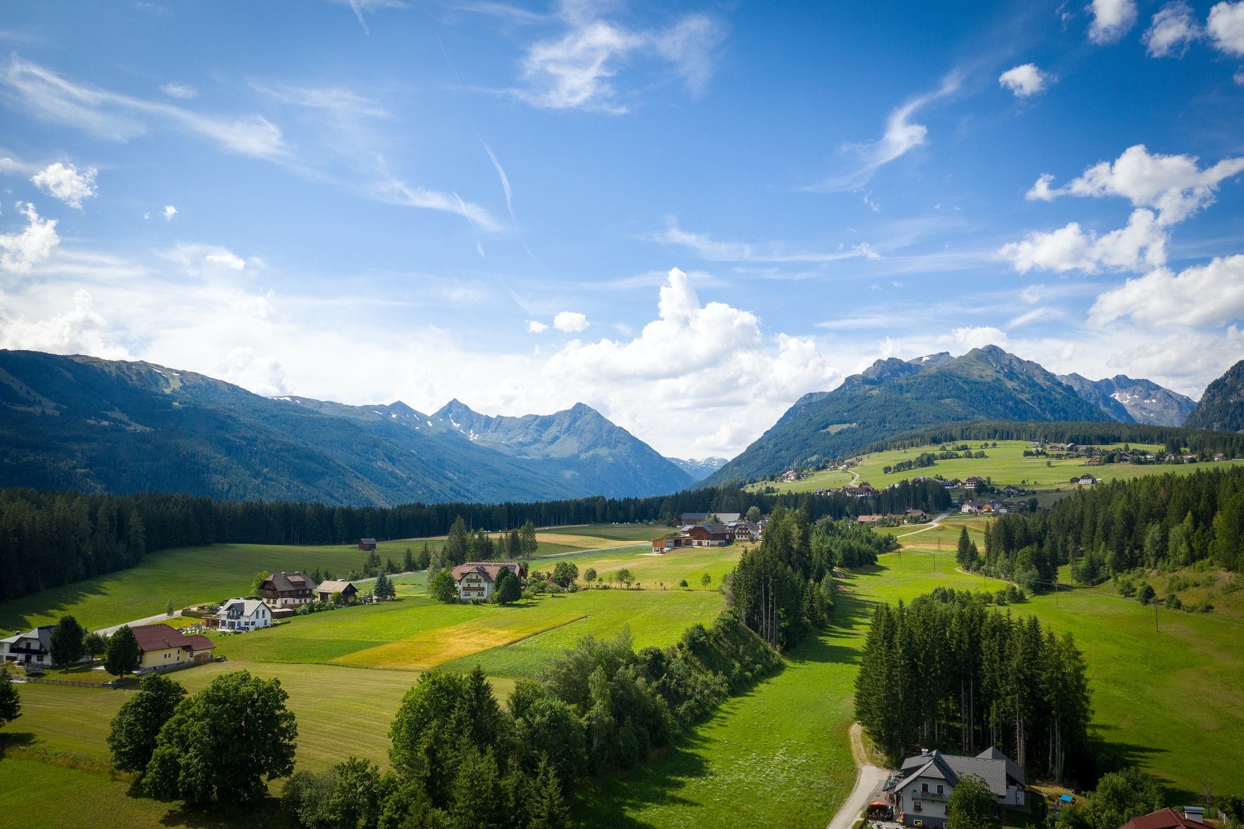 Wunderschöner Ausblick im Salzburger Land © Niklas Weiss