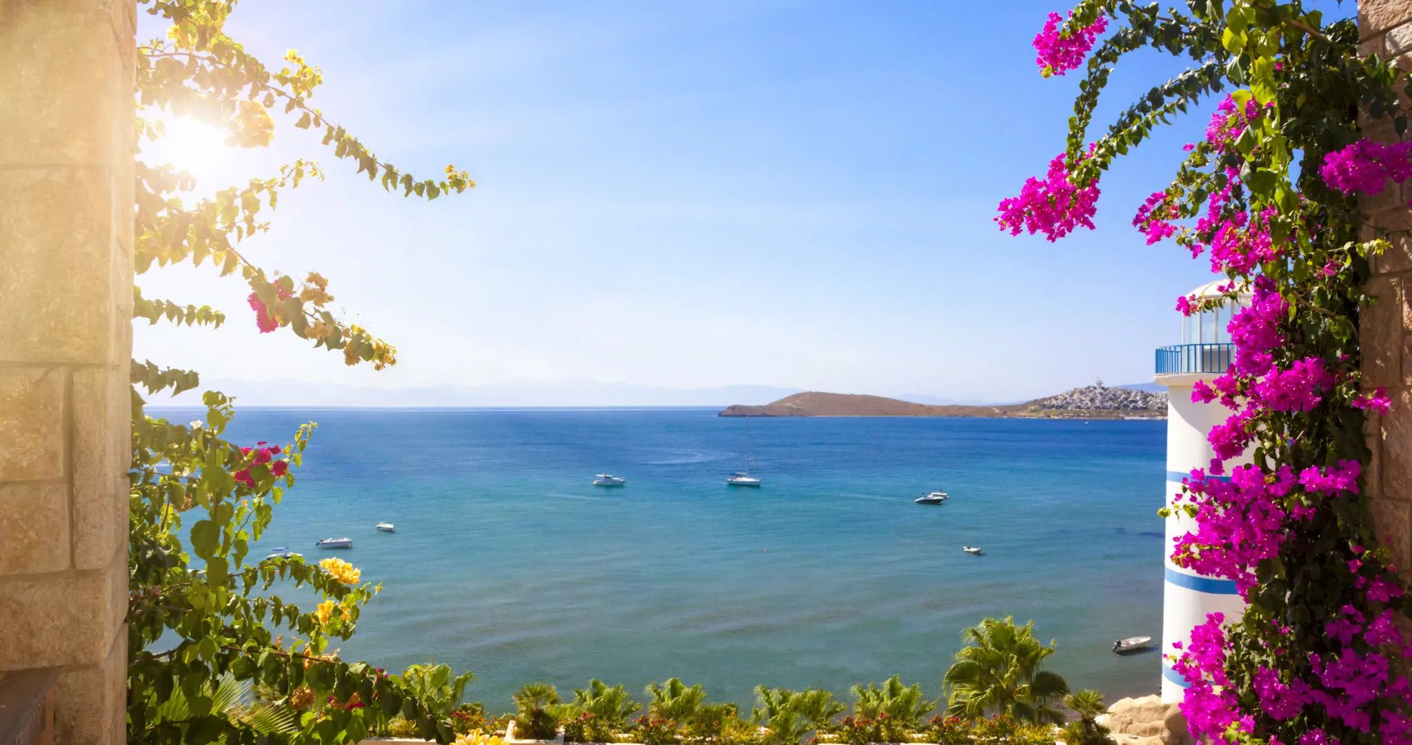 Traumhafte Ausblicke in Ortakent nahe Bodrum