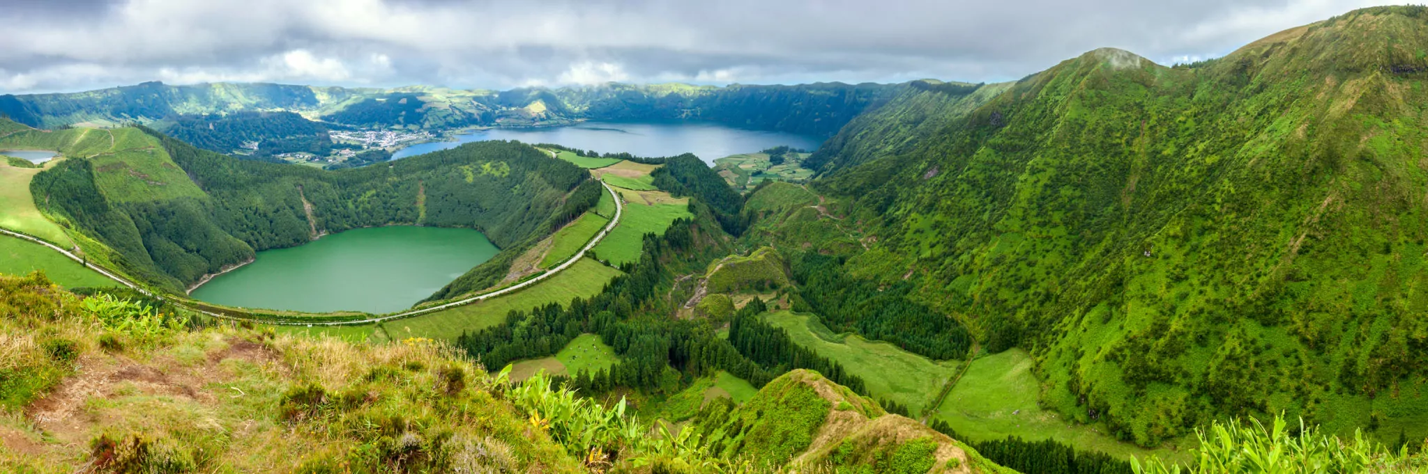 Lagoa das Sete Cidades auf Sao Miguel (Azoren)