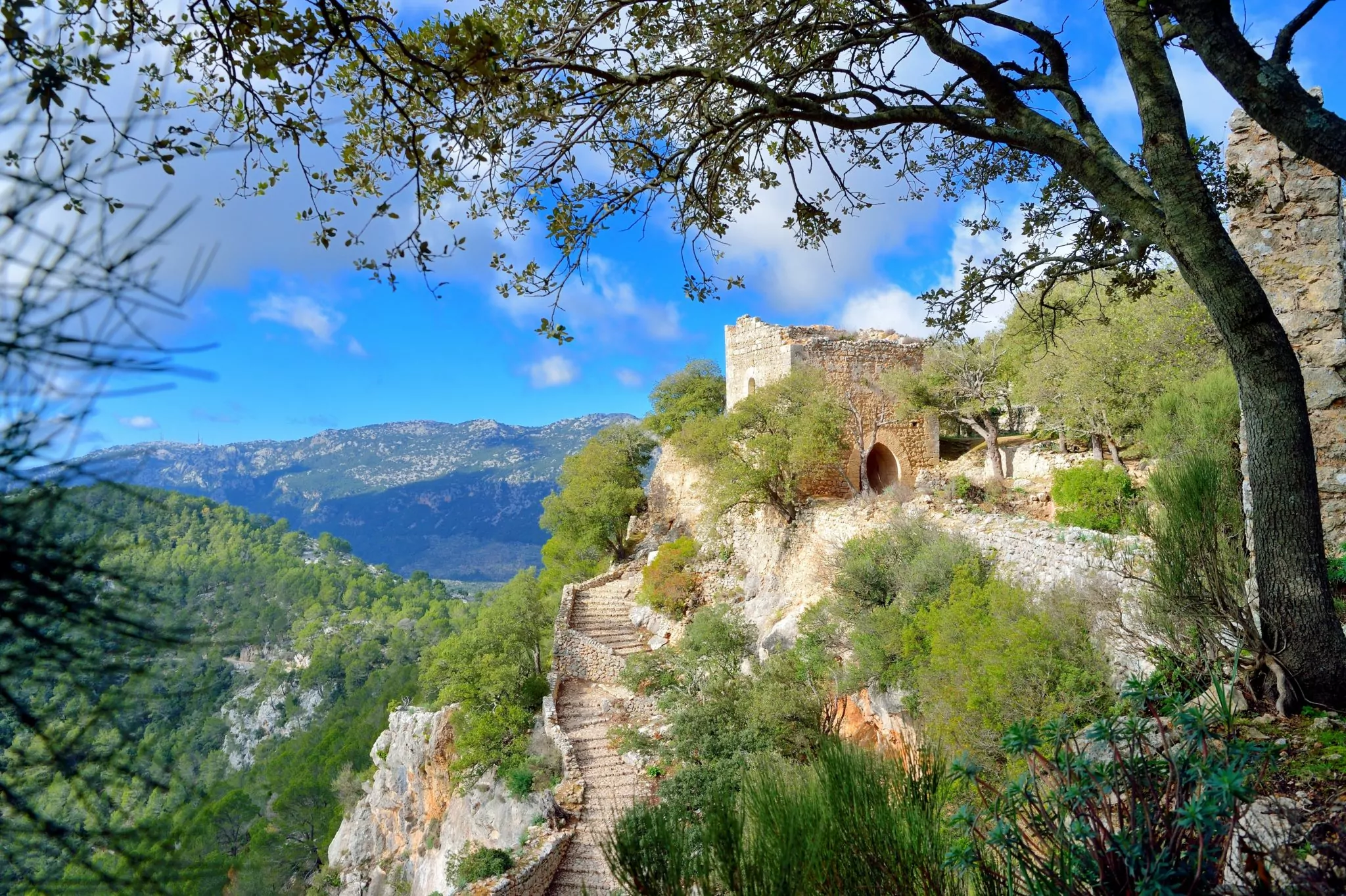 Castell d´Alaró auf Mallorca